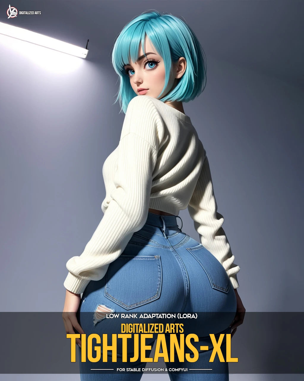 Poitrines artistiques numérisées - Pack LoRA de calibrage professionnel de l'anatomie et des proportions féminines