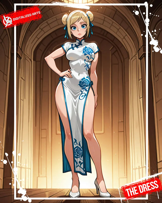 DATheDress-1.0 - Elegant Gothic Dress & Vintage Anime Outfit SDXL & Illustrious XL LoRA Suite