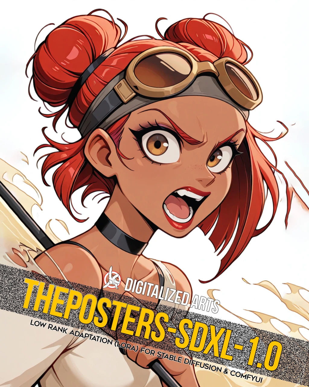 DAPostersXL - Ultimate Graphic Poster & Anime Aesthetic LoRA Suite (v1.0 - v7.0)