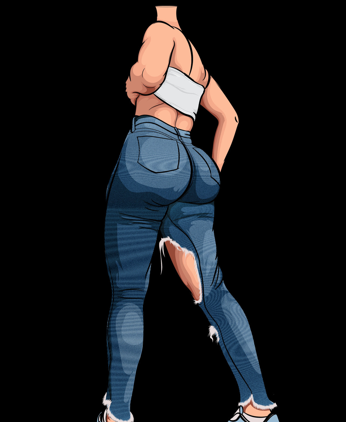Baked Art - Jeans-Denim Art