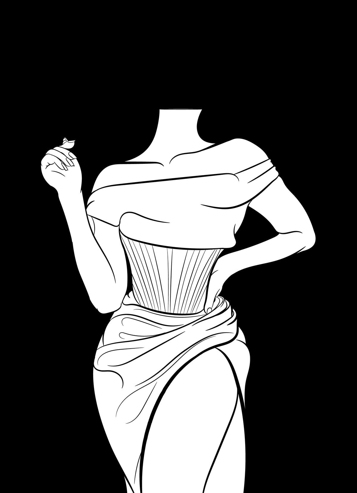 Line Art - Dresses