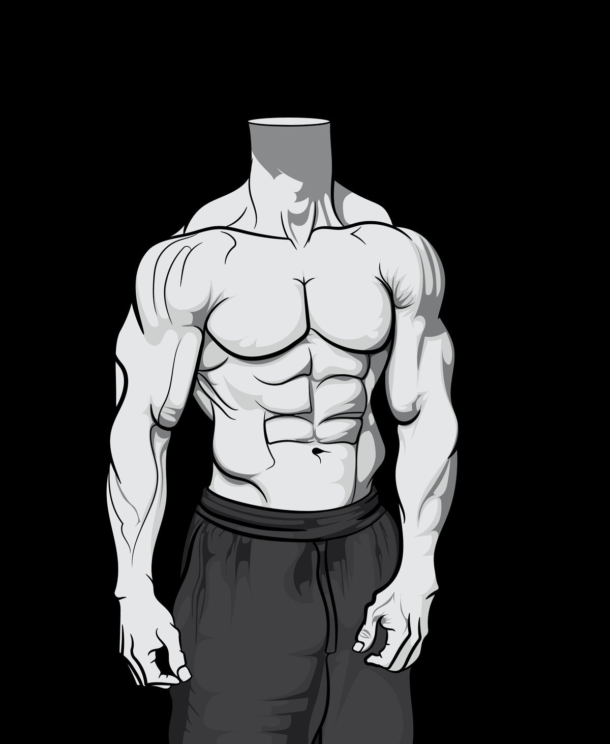 Line Art - Athletic Models