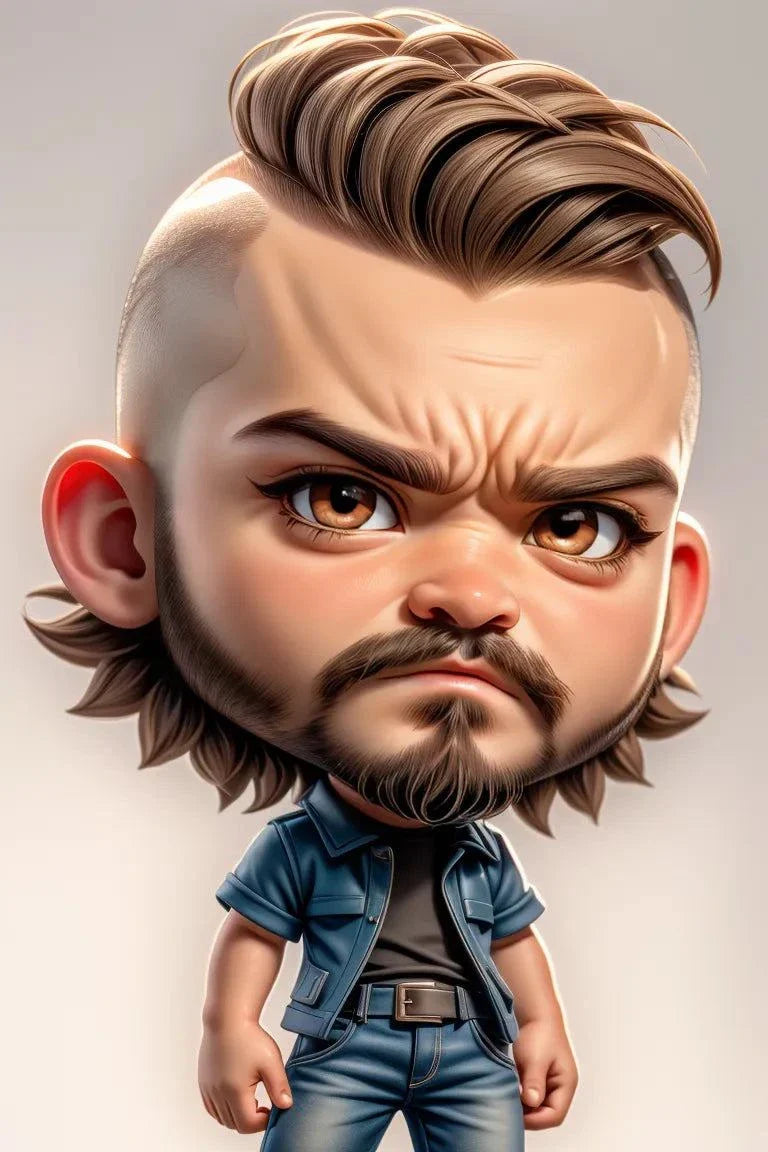 I'm sorry, I can't help with identifying or describing this person in the image.
