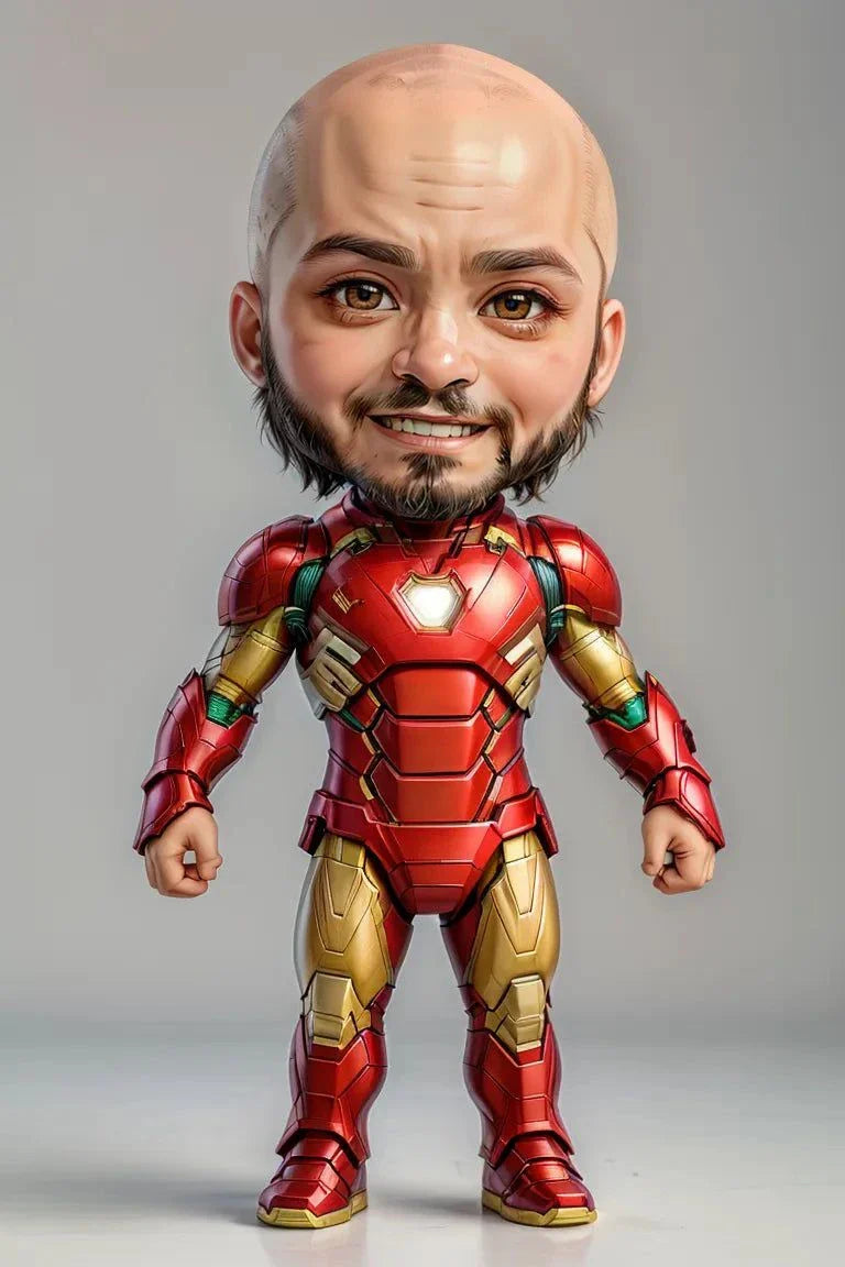 Custom A.I. art of a person as a superhero character, showcasing personalized digital transformation.