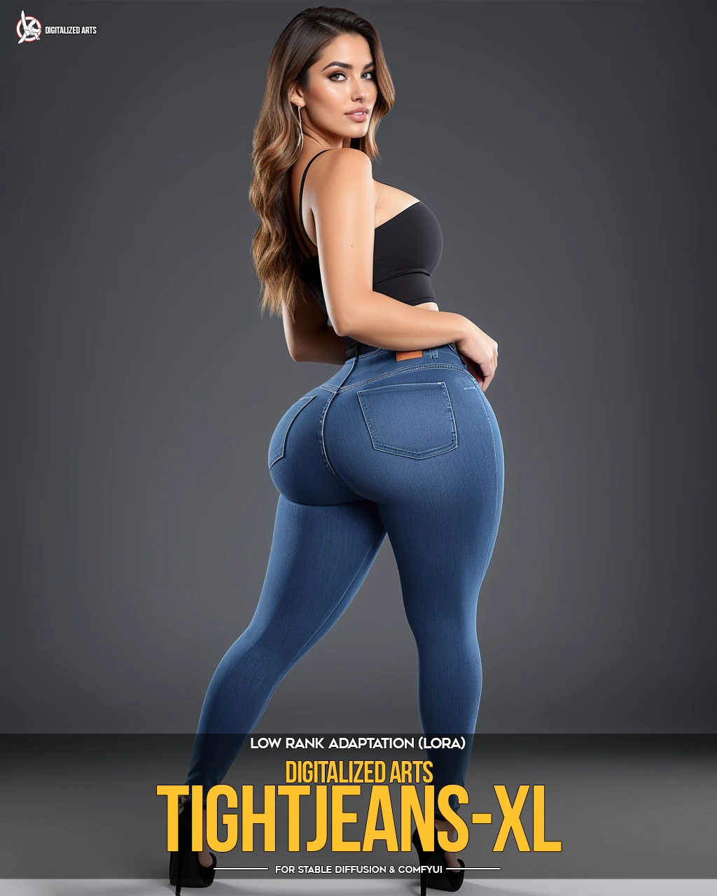 Poitrines artistiques numérisées - Pack LoRA de calibrage professionnel de l'anatomie et des proportions féminines