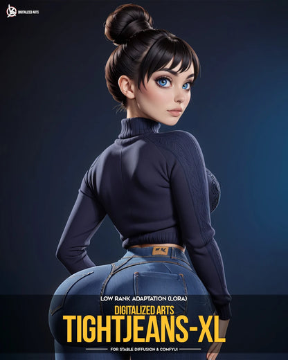 Poitrines artistiques numérisées - Pack LoRA de calibrage professionnel de l'anatomie et des proportions féminines