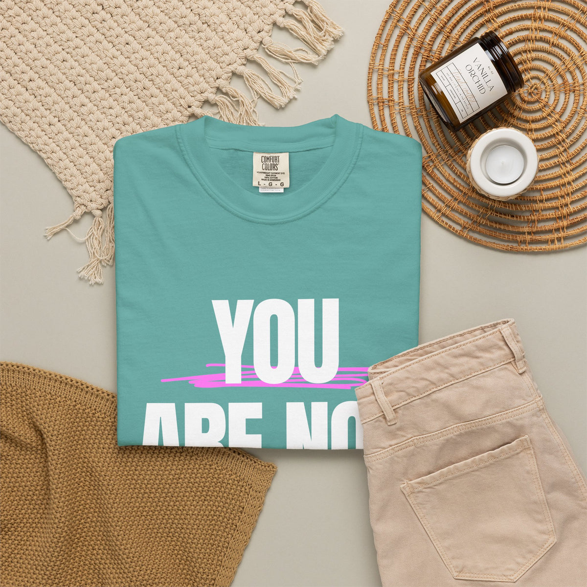 FPD - You Are Not Alone Mental Health Support Shirt | Inspirational Awareness Apparel & Overcomer Tee