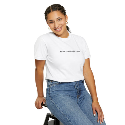 F&BPD - Wattson You Don't Have to Carry It Alone Mental Health Tee | Apex Legends Support Shirt