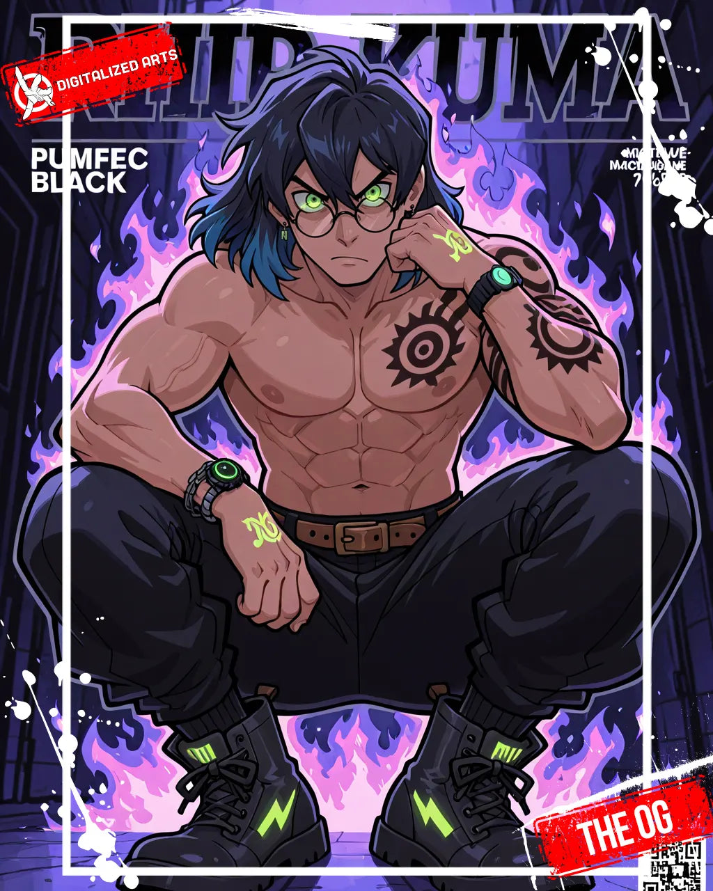 DATheOGXL-1.0 - Streetwear Poster & Urban Anime Mascot SDXL & Illustrious XL LoRA Suite
