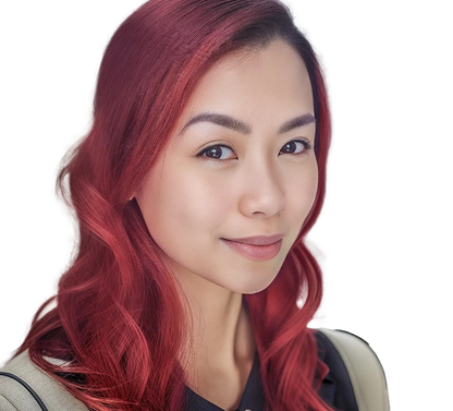 2D Colored Art service example with a person's portrait showcasing vibrant colors.