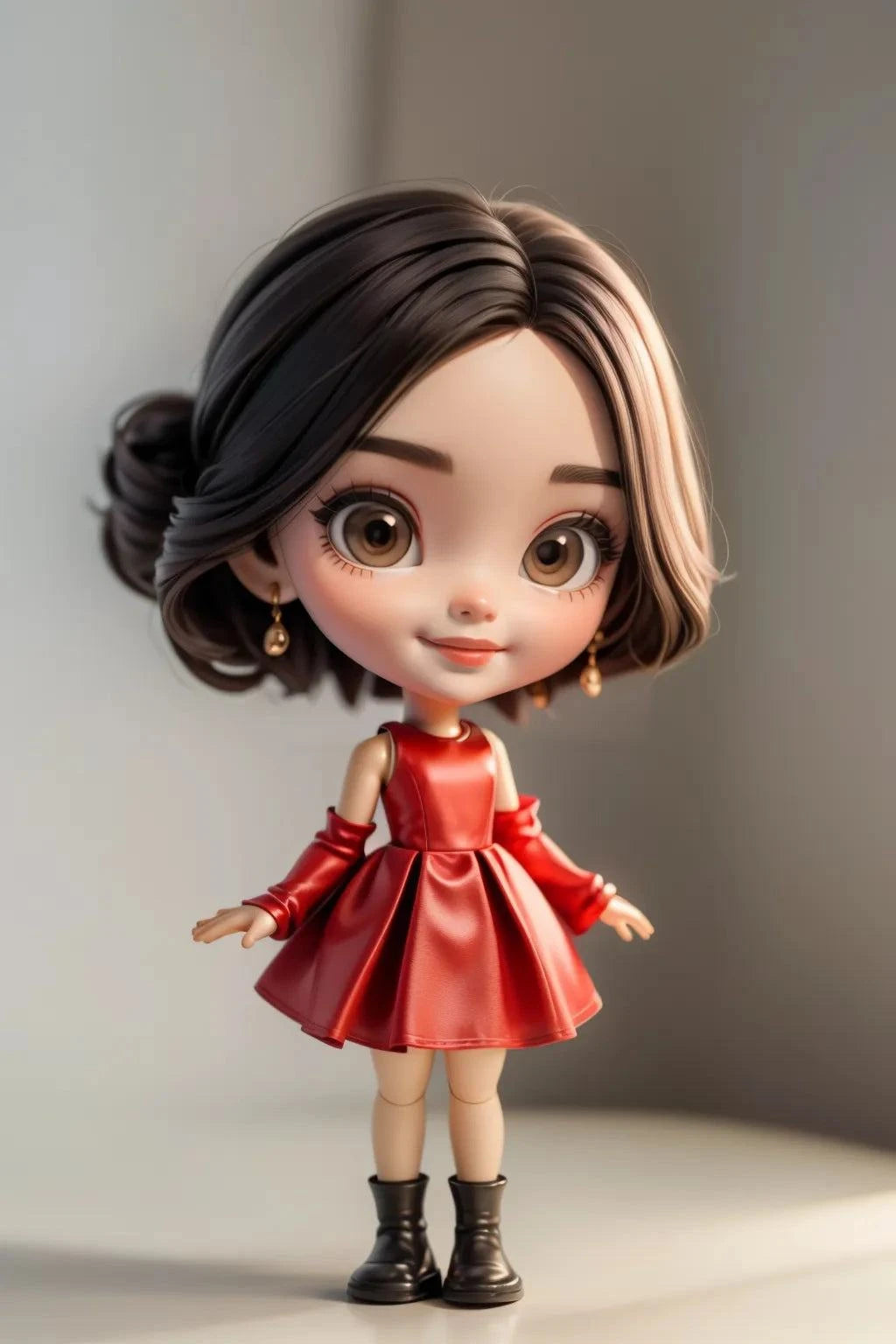 unique anime characters doll-like art transformation