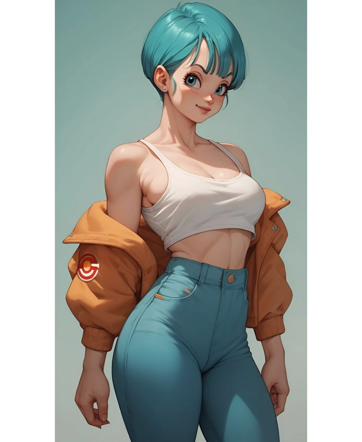Épisode 3 - Modèle d'illustration vectorielle Dragon Ball Z de Bulma gratuit | Téléchargement Adobe Illustrator